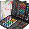 ISO 9176 Výtvarná sada Mega Art Set 168 ks čierna
