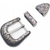 Spona staré striebro 25mm pracka zapínanie /sada