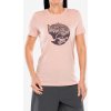Merino tričko dámske Fjallraven Abisko Wool Fox SS - chalk rose/port