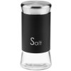 GALICJA Soľnička SALT GRENO 150ml čierna