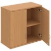Policová skriňa Strong, zámok, 80x76,8x40 cm, buk/buk