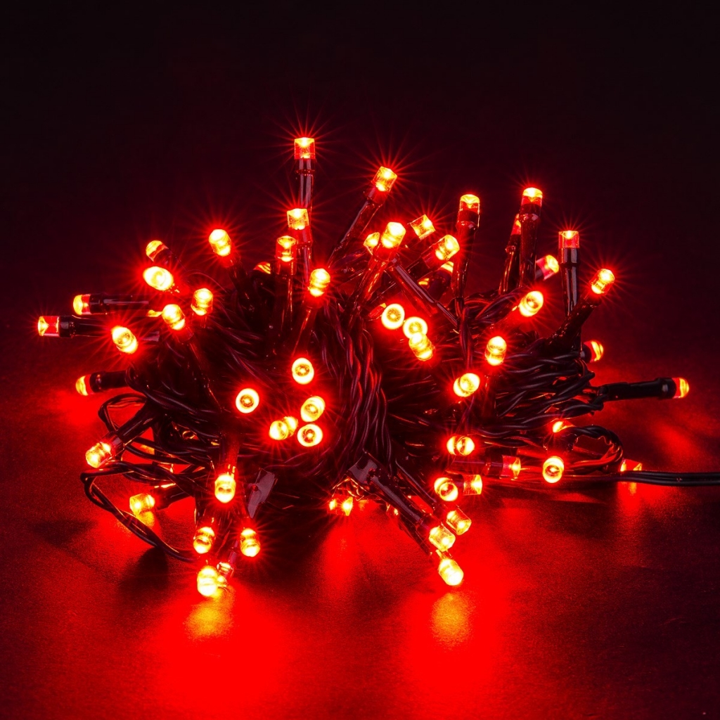 Vianočná svetelná reťaz, červená, 80 LED, od 5,99 € - Heureka.sk