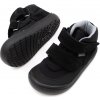 Jonap Detské členkové topánky Barefoot Look čierne