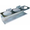 GUDE Držiak na 3 okrúhle nádoby 70 mm do perforovanej steny Güde 40784