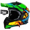 HORN MOTOCYKLOVÁ PRILBA H303 CROSS QUAD + OKULIARE XXL