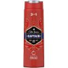 Old Spice Captain Sprchový gél A Šampón Pre Mužov 400 ml, 3 v 1, Dlhotrvajúca Sviežosť