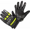 Moto rukavice W-TEC Rushin Farba Black-Fluo Yellow, Veľkosť M