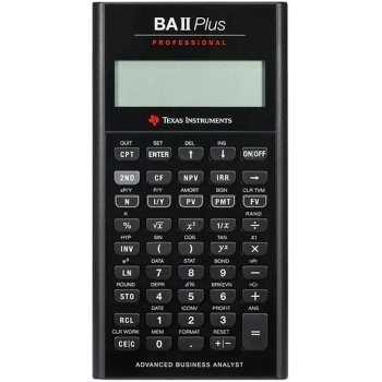 Texas Instruments BA II Plus Professional IIBAPRO/FC/3E12/A