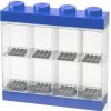 LEGO® zberateľská skrinka na 8 minifigúrok modrá 4065