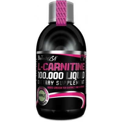 BioTech USA L-Carnitine 100000 500 ml od 18,8 € - Heureka.sk
