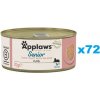 Applaws Cat Senior tuniak s lososom v želé 72 x 70 g