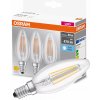 Osram Sada LED žiaroviek sviečka, 4 W, 470 lm, neutrálna biela, E14, 3 ks