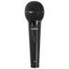 NEDIS kabelový mikrofon/ Kardioid/ odnímatelný kabel 5m/ 600 Ohm/ -72 dB/ jack 6.35 mm/ vypínač/ ABS/ černý MPWD25BK