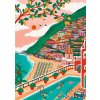 TREFL Puzzle Premium Plus The Art of Colour: Positano, Itálie 1000 dílků (10895)