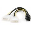 Gembird CC-PSU-6 Kabel napájecí interní 1x 5,25``(F) - 1x 5,25``(M) + PCI Express 6pin