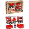 Efko ECO MultiGO Fire set - figúrky Igráčikov hasičov s autami