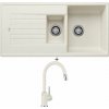 Blanco ZIA 6 S biela soft 527207 + Blanco MIDA-S biela soft 526968