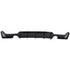 KITT Rear Bumper Diffuser suitable for BMW 4 Series F32 F33 F36 (2013-2019) Coupe Cabrio M Design Twin Single Outlet Piano Black