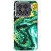 Picasee silikónový prehľadný obal pre Xiaomi 15 - Green Gold