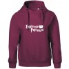 Harry - Espresso Patronum - Oversized mikina dámská Moon - kratšia + širšia - XS ( Fuchsiová )
