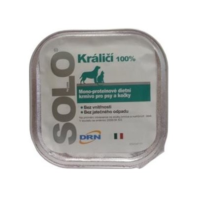 DRN s.r.l. SOLO Coniglio králík 100 g