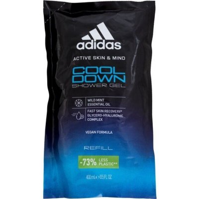 Adidas Cool Down (M) 400ml, Sprchovací gél Náplň