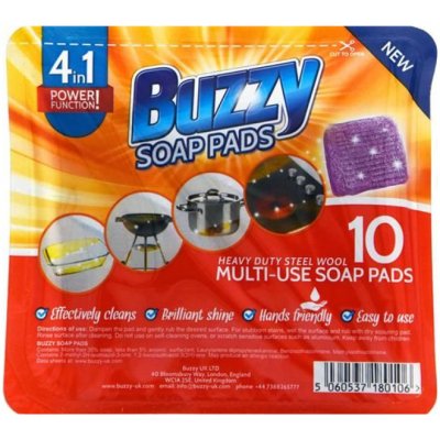 BUZZY Soap pads Mydlové drôtenky 10ks