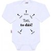 New Baby Body s potlačou Tati to dáš!