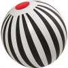 FATRA Nafukovací Míč s pruhy BLACK & WHITE 40 cm