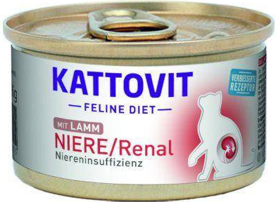 KATTOVIT Feline Diet Niere Renal Lamb 85 g