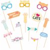 Party Rekvizity na fotenie Mačičky 14 ks
