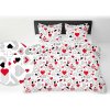 Obliečky flanelové Love dream 200x140cm+90x70cm TiaHome