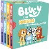 Bluey. Libro juguete - Bluey y sus amigos. Pequeña biblioteca (edición en españo (BLUEY)(Pevná)