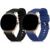 2x Náramok kwmobile Huawei Watch GT 3 Pro (43mm) / Watch GT 3 (42mm) černá, modrá
