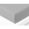 XPOSE® Froté plachta Exclusive - svetlo sivá 120x200 cm, Froté