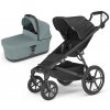 Thule Urban Glide 4-wheel Black Set S Hlboká vanička Mid Blue 2v1 2024