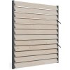 Drevené otočné žalúzie sivé - komplet premium borovica Dĺžka dosky/lamely: 120cm