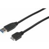 Digitus AK-300116-010-S USB 3.0 / USB Micro B, 1m, černý