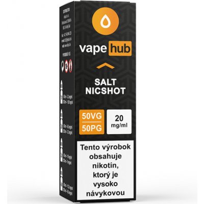 Vapehub Salt Nicshot Booster PVG 50/50 10 ml 20 mg 1 ks