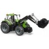 Deutz 8280 TTV s čelným nakladačom Bruder 03161