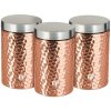 BERLINGERHAUS Dóza na potraviny sada 3 ks Primal Rosegold Metallic Line BH-6715