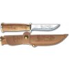 Marttiini Lapp knife 235 stainless steel/curly birch/leather/finger guard 235010