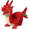 Plyšák RAPPA Plyšový drak 40 cm červený, Eco-Friendly (8590687221574)