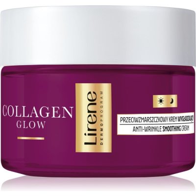 Lirene Collagen Glow 50+ vyhladzujúci krém pre spevnenie kontúr tváre 50 ml