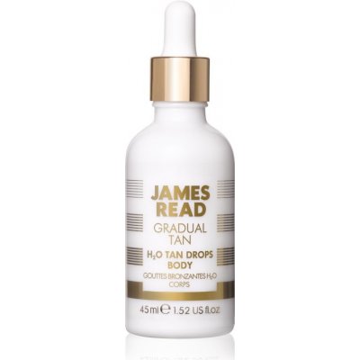 James Read Gradual Tan H2O Tan Drops samoopaľovacie kvapky na telo odtieň Light/Medium 45 ml