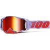 100% Armega Fausto, mtb okuliare - Red Mirror Lens