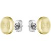 Hugo Boss Minimalistické pozlátené náušnice Yann 1580478