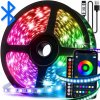 TAŚMA LED RGB 5m Ledy 5050 Listwa 230v 12v FAREBNÝ S DIAĽKOVÝM OVLÁDANÍM + APLIKÁCIA