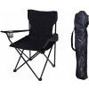 TZB Skladacia rybárska stolička čierna