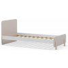 Krémová detská posteľ z borovicového dreva 90x190 cm Nora – Marckeric
